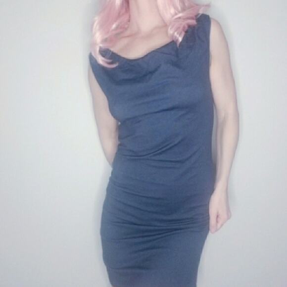 Alice and Olivia Low Back Cut-out Bodycon Dress S - Picture 4 of 7